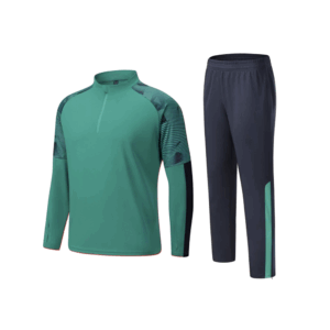 Green / Dark / Blue Sports Tracksuit - E60 (Adults / Youth)