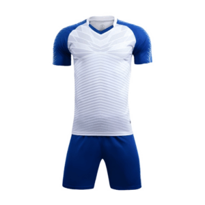 White / Blue Sports Kit - M8601 (Adults / Youth)